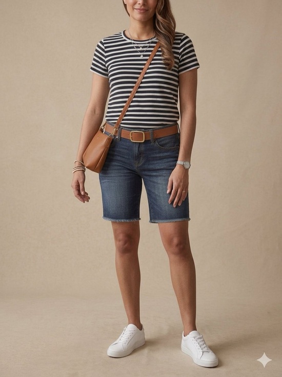 Lucky Brand Pants - NWOT Lucky Brand Abbey Shorts in Denim